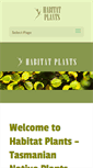 Mobile Screenshot of habitatplants.com.au